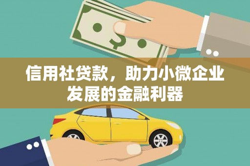 尤溪信用社贷款，助力小微企业发展的金融利器