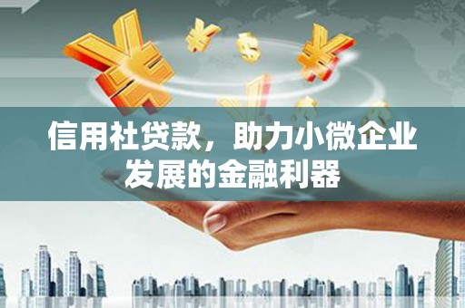 尤溪信用社贷款，助力小微企业发展的金融利器