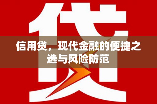 尤溪信用贷，现代金融的便捷之选与风险防范