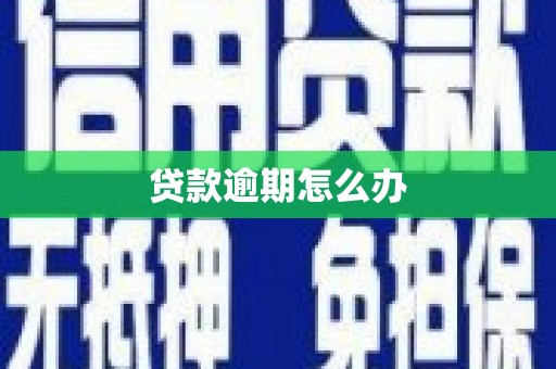 尤溪贷款逾期怎么办